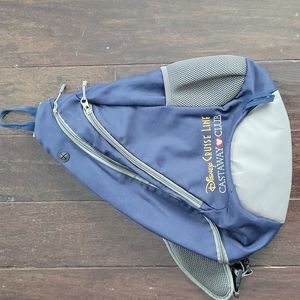 Disney cruise line one shoulder backpack castaway club